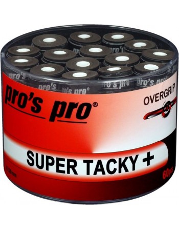Грипове Pro's Pro Super Tacky Plus черни – кутия 60 бр.
