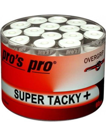 Грипове Pro's Pro Super Tacky Plus бели – кутия 60 бр.