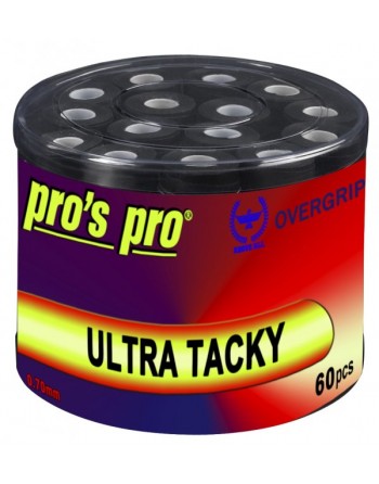 Грипове Pro's Pro Ultra Tacky черни – кутия 60 бр.