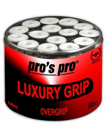 Грипове Pro's Pro Luxury Grip бели – кутия 60 бр.